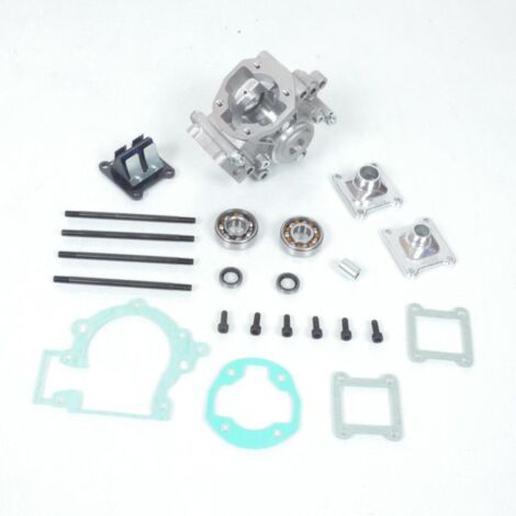 Carter moteur Polini pour Mobylette MBK 50 51 KANSAS Neuf (1/5)
