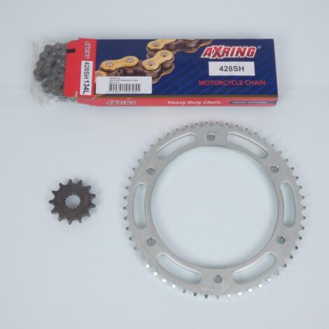 Kit chaîne Sifam pour moto Yamaha 125 DTR 1993 à 2002 12x53 Pas (1/2)