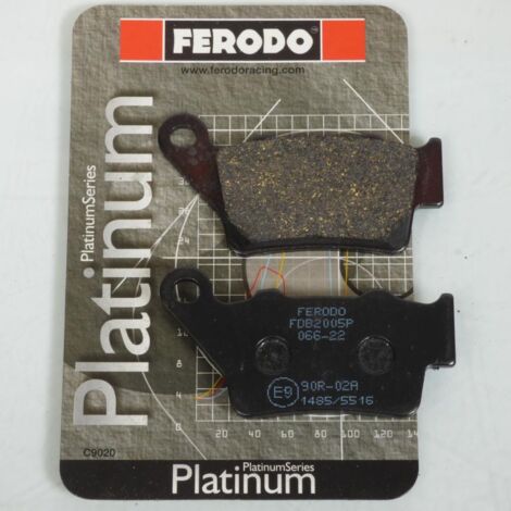 Plaquette de frein Ferodo pour Moto Honda 650 Nx Dominator 1997