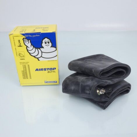 Chambre à air Michelin Airstop Butyl 3.25 à 4.60-18 valve TR4 (1/3)