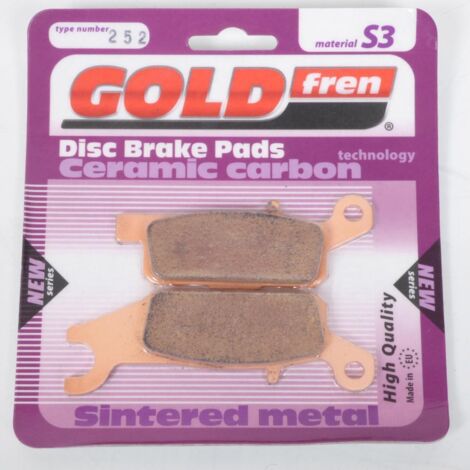 Plaquette de frein Gold Fren pour Quad Yamaha 250 YFM R 2009 à (1/2)