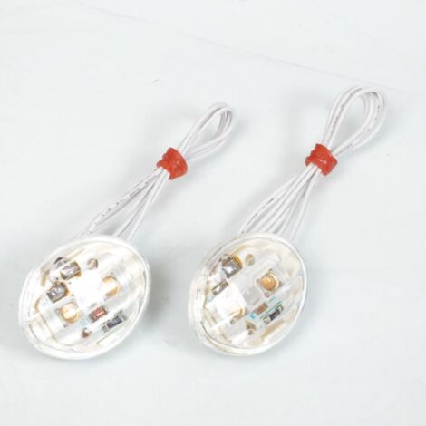 Mini clignotant œil de chat transparent LED auto pour moto