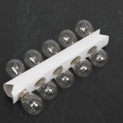 Boite de 10 Ampoule deux filaments cyclomoteur mobylette pour
