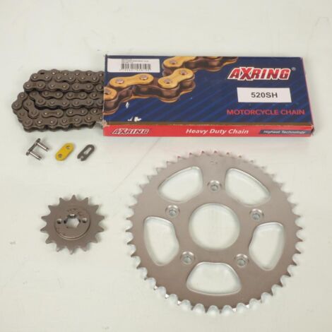 Kit chaîne Axring pour Moto Cagiva 125 Mito 1992 à 1994 14x41 Pas (1/5)