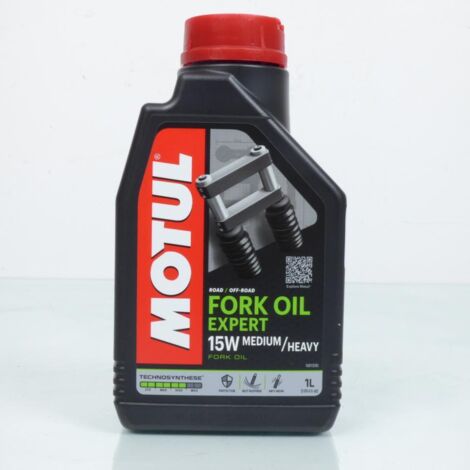 Huile de fourche Motul 15W Technosynthese expert medium heavy