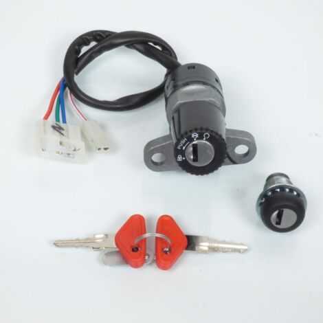 Kit serrure origine pour Moto Gilera 50 SMT 2011 à 2017 Neuf (1/4)