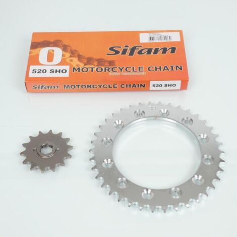 Kit chaîne Sifam pour Moto Honda 350 Xl R 1985 à 1987 Neuf (1/2)