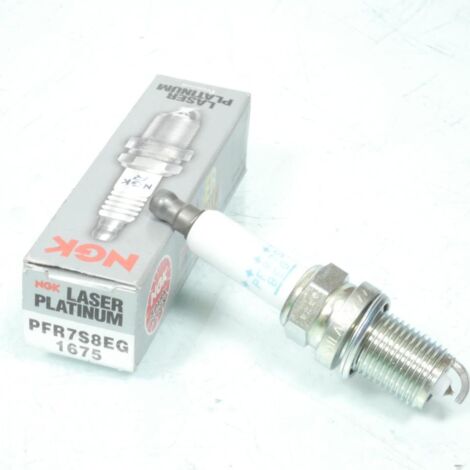 Bougie d'allumage NGK pour moto PFR7S8EG / 1675 Neuf