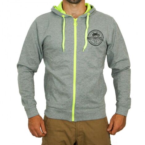Blouson veste pour moto pour moto Homme L'entourloop Patch Gris (1/2)