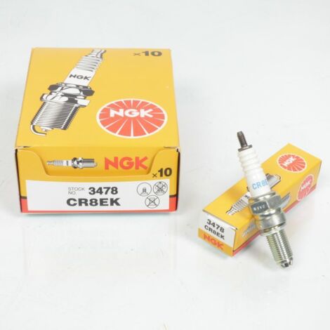 Bougie d'allumage NGK pour Moto Benelli 505 Bx 2009 à 2010 CR8EK (1/3)