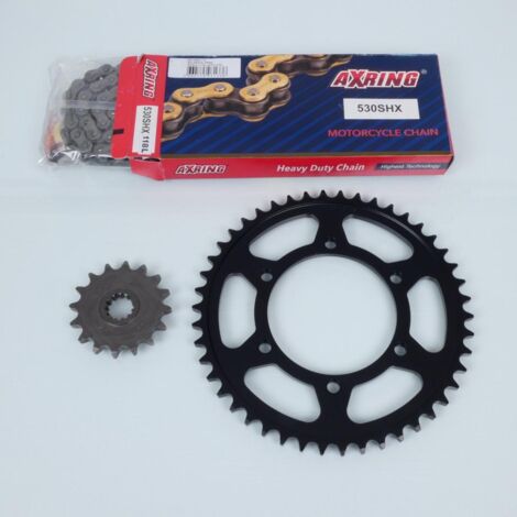 Kit chaîne Axring pour moto Yamaha 600 Fz6 Fazer S2 N/S 2007 à (1/2)
