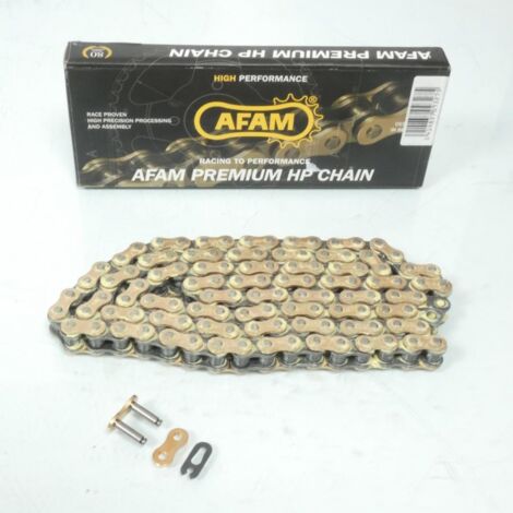 Chaîne de transmission Afam pour moto A428MX-G 132L Neuf (1/3)