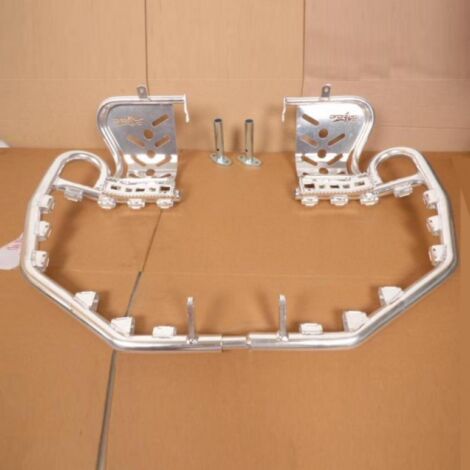 Nerf Bar CrossPro alu poli avec filet pour quad Arctic cat 400 (1/4)