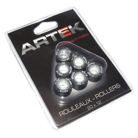 Galet rouleau variateur Artek pour scooter Yamaha 125 Xmax