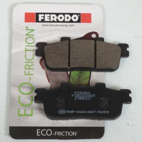 Plaquette de frein Ferodo pour Quad Sym 180 Track Runner 2006 à (1/2)