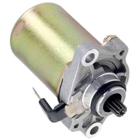 Démarreur Compatible Scooter Peugeot 50 Elystar - Pignon 10 Dents Teknix Neuf