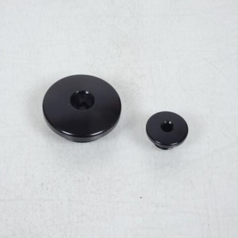 Kit Bouchon niveau huile M30 M12 Noir 3AS Racing pour moto (1/3)
