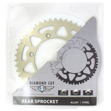 Couronne Alu TT Suzuki - 520 - 50 Dents - Similaire JTA808 - Made in Germany (1/2)