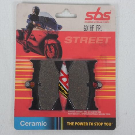 Plaquette de frein SBS pour Moto KTM 600 LC4 Enduro 1988 AV / AR (1/2)