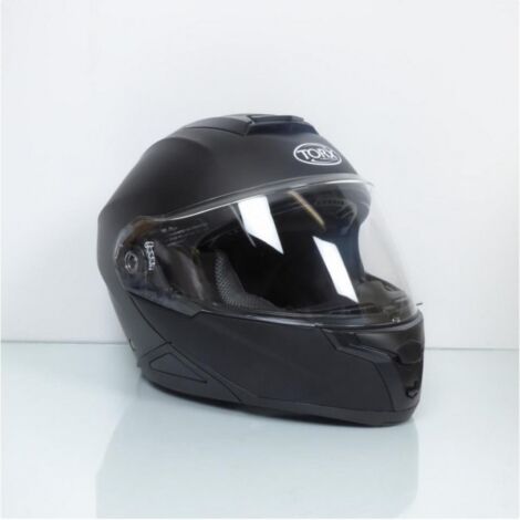 Casque modulable noir mat Torx Neil 2 TailleXL visière solaire