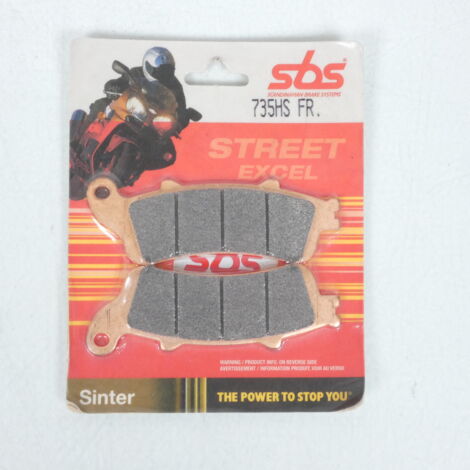 Plaquette de frein SBS pour Moto Honda 1100 CBR 1999 à 2000 SC35G (1/2)