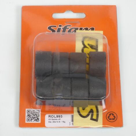 Galet rouleau de variateur Sifam pour Maxi Scooter Yamaha 500 Xp (1/2)