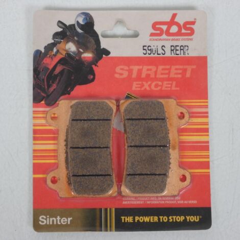 Plaquette de frein SBS pour Moto Yamaha 1300 XVZ A AT Royal Star (1/2)