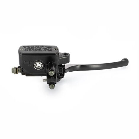 Maitre Cylindre de Frein Droit Fixation Ø22 - Piston Ø12.9 mm Livré avec Vis Ban (1/2)