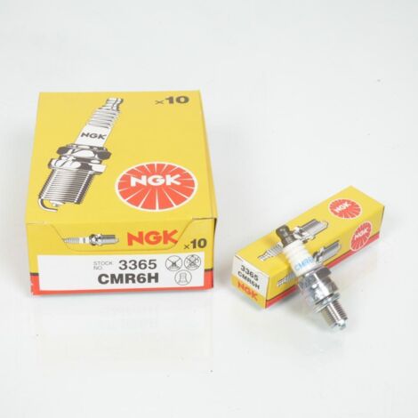 Bougie d'allumage NGK pour Auto CMR6H / 3365 / Par 10 Neuf (1/2)