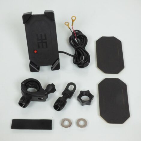 Support de téléphone smartphone GPS au guidon AVOC M3 prise USB