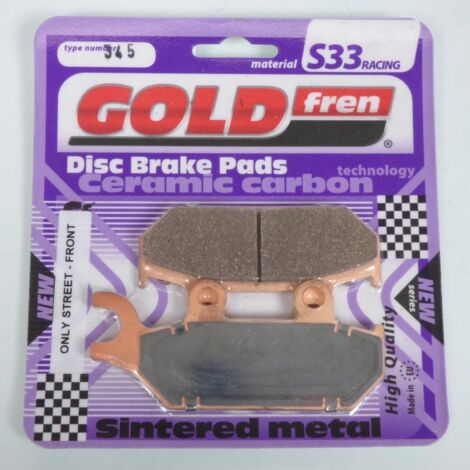 Plaquette de frein Gold Fren pour Quad Yamaha 700 YXC EViking VI (1/2)