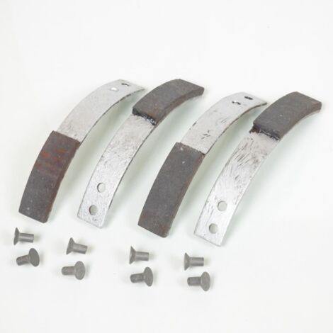 Jeu de quatre lamelles mâchoire de tambour d'embrayage pour