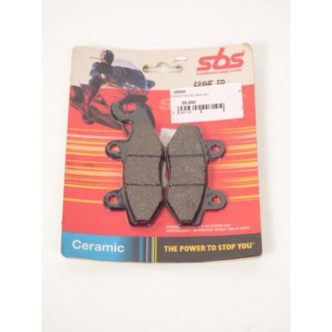 Plaquette de frein SBS pour Scooter Kymco 125 Dink I 2006 à 2017 (1/2)