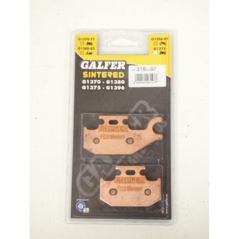 Plaquette de frein Galfer pour Quad John Deere 650 Trail Buck (1/2)