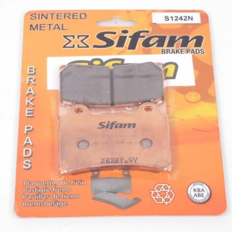 Plaquette de frein Sifam pour Moto Yamaha 750 FZ Genesis 1989 à (1/3)