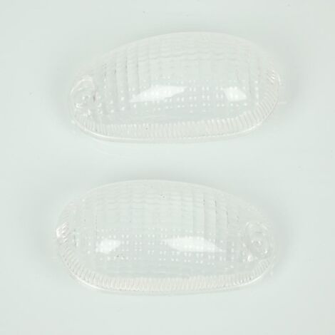 Cabochon de clignotant pour scooter Piaggio 50 Typhoon Avant 2005 (1/4)