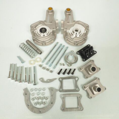 Carter moteur RSM type racing avec support pour mobylette Peugeot (1/5)