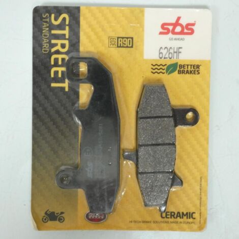 Plaquette de frein SBS pour Moto Suzuki 650 DR 1990 à 1995 626HF (1/2)