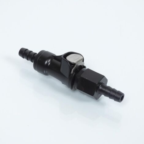 Raccord rapide pour durite d'essence Ø6mm double blocage moto 50 (1/3)