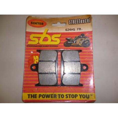 Plaquette de frein SBS pour Moto Triumph 600 TT 2000 à 2005 AVG / (1/2)