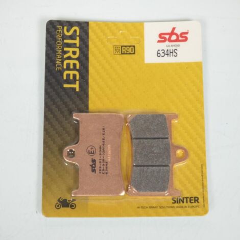 Plaquette de frein SBS pour moto Yamaha 600 R6 634HS Neuf (1/2)