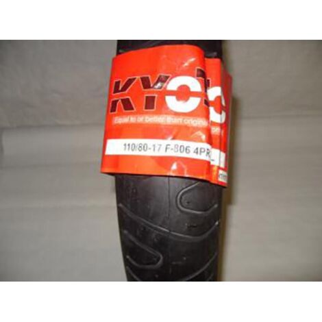 Pneu 110-80-17 Kyoto pour Moto Derbi 125 GPR R 2005 à 2008 AV (1/3)