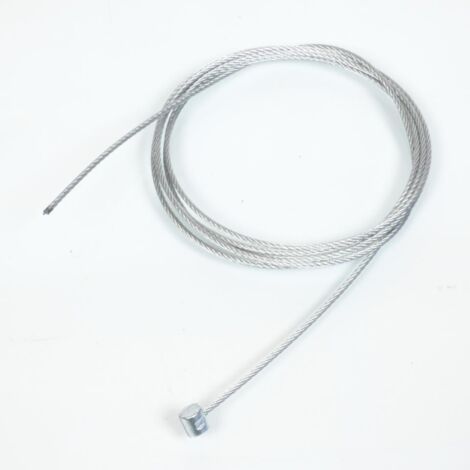 Câble embrayage ou frein 1.80m tête 8x9mm Ø1.8mm haute qualité (1/2)