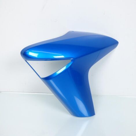 Écope gauche bleu d'origine pour moto Kawasaki 650 ER6-N Après (1/4)