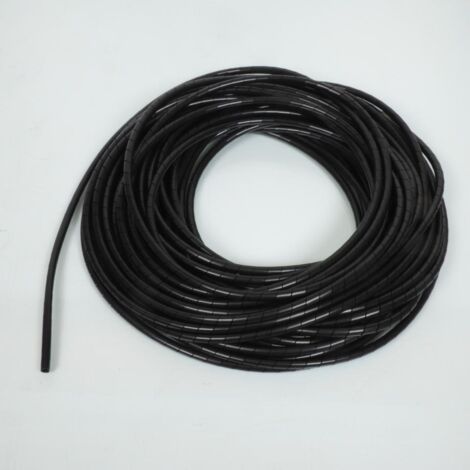 Gaine spiralée spirale 25m flexible Ø6mm pour câbles faisceaux (1/2)