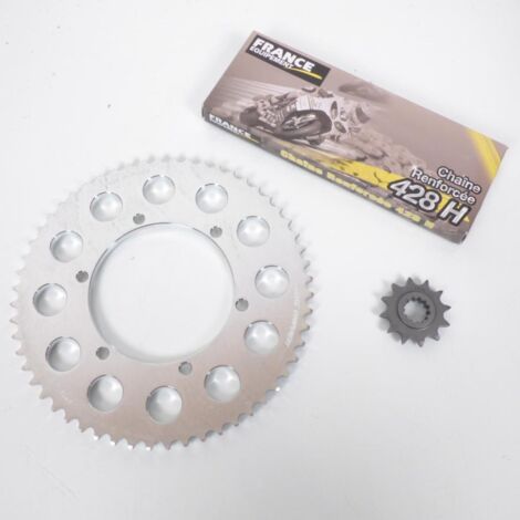 Kit chaîne France Equipement pour Moto Beta 50 RR Après 1997