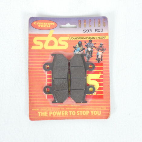 Plaquette de frein SBS pour Moto Honda 500 CBR 1987 à 1990 (1/2)