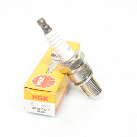 Bougie d'allumage NGK pour Auto BR9ECS-5 / 6669 Neuf (1/2)