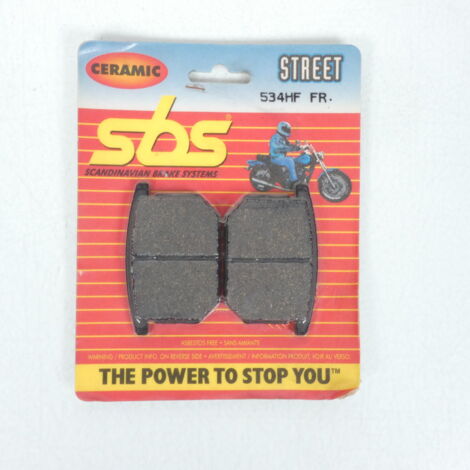 Plaquette de frein SBS pour Moto Suzuki 650 GS G 1981 à 1983 AVG (1/2)