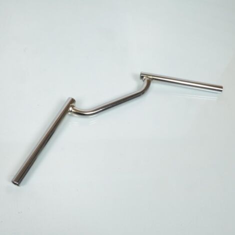 Guidon racing chromé pour mobylette cyclomoteur MBK 51 type MR1 (1/3)